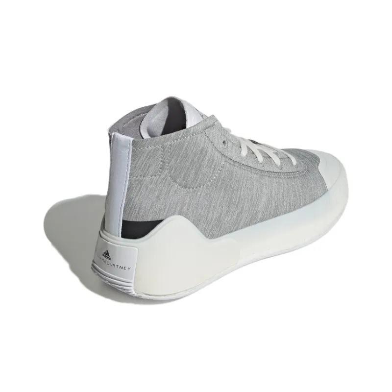 Adidas Treino Mid Heather X Stella McCartney 'Dark Gray White' Women's-3