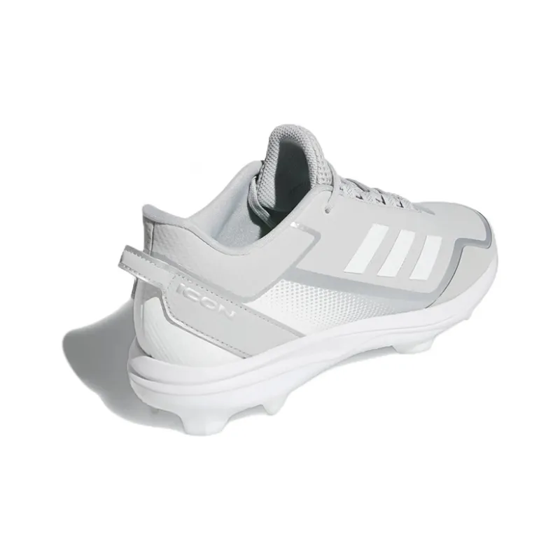 Adidas Icon 7 Tpu Cleats 'Grey Silver White'-3
