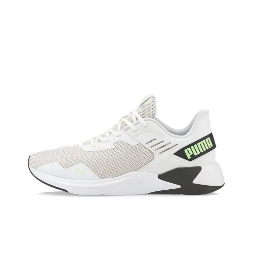 PUMA Disperse XT Series Training Shoes Men Low-Top White/Black/Green