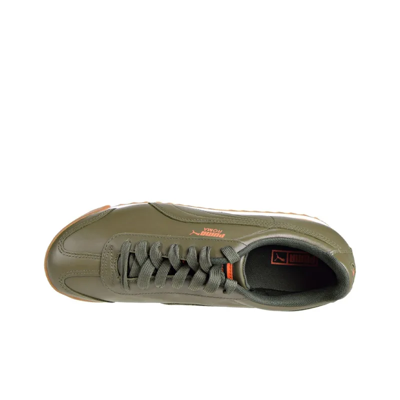 PUMA Roma Classic Gum Low top Running Shoes Green-2