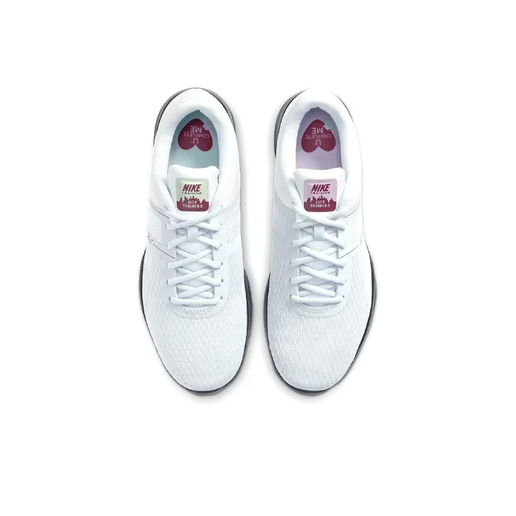 Nike Air Trainer 2 Training Shoes Women's Low-Top White/Black/Gray-3