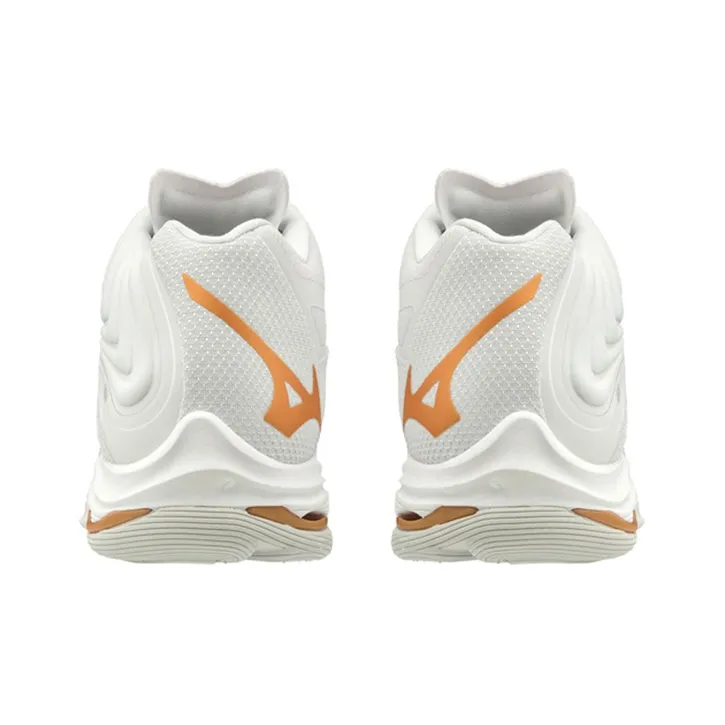 Mizuno Wave Lightning Z6 Training Shoes Unisex Low-Top White/Yellow-2