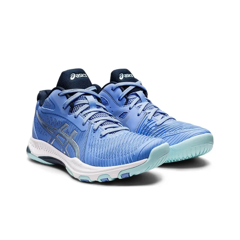 Asics Gel-Netburner Ballistic MT FF 2 Anti-Slip Wear-Resistant High-Top Training Shoes Women's Indigo-2