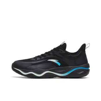 Anta Milk Candy Cushioning Lightweight Low Top Training Shoes Men's Black