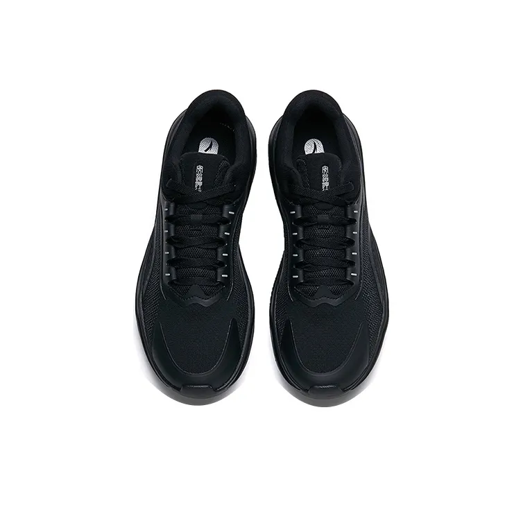 Anta Shenxing Cushioning, Slip Resistant, And Abrasion Resistant Low Top Training Shoes Men's Black-3