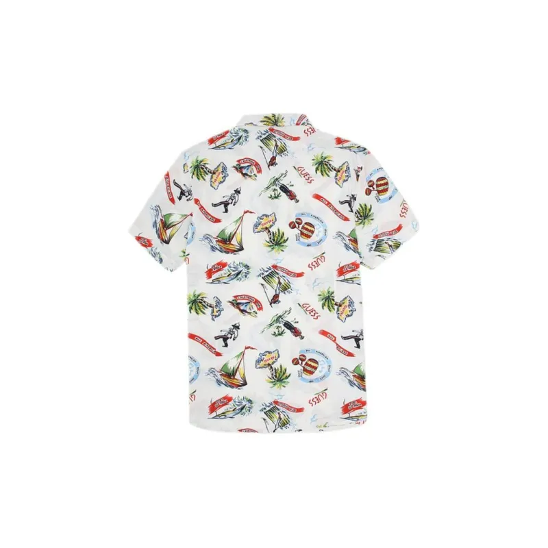 GUESS Shirts Men Multicolor P08J-1