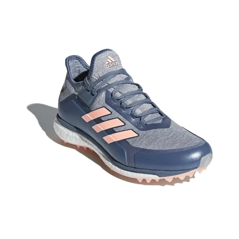 Adidas Fabela X Wear-Resistant Low-Top Training Shoes Women's Blue Pink-2