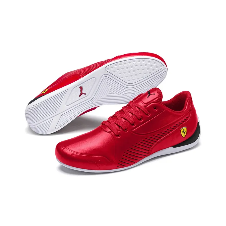 PUMA Ferrari Drift Cat 7s Ultra Herren Low Top Running Shoes Red/White-3