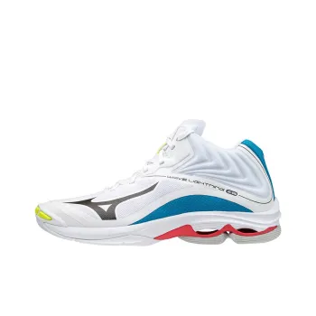 Mizuno Wave Lightning Z6 Training Shoes Men Mid-Top White/Blue/Black