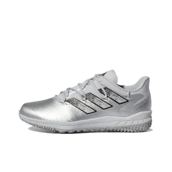 Adidas Afterburner 8 8 Turf Wear-Resistant Low-Top Training Shoes Men's Silver