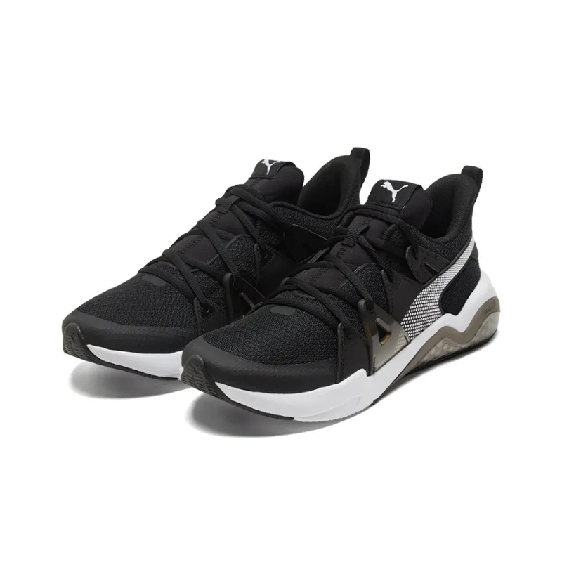 PUMA Cell Fraction Low Top Running Shoes Black/White/Grey-2