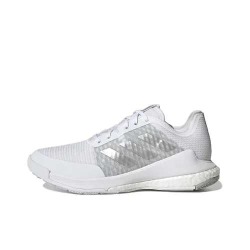 Adidas Crazyflight Training Shoes Women's Low-Top White/Gray