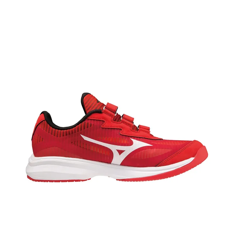 Mizuno Training Shoes Unisex Low Top Red/White-1