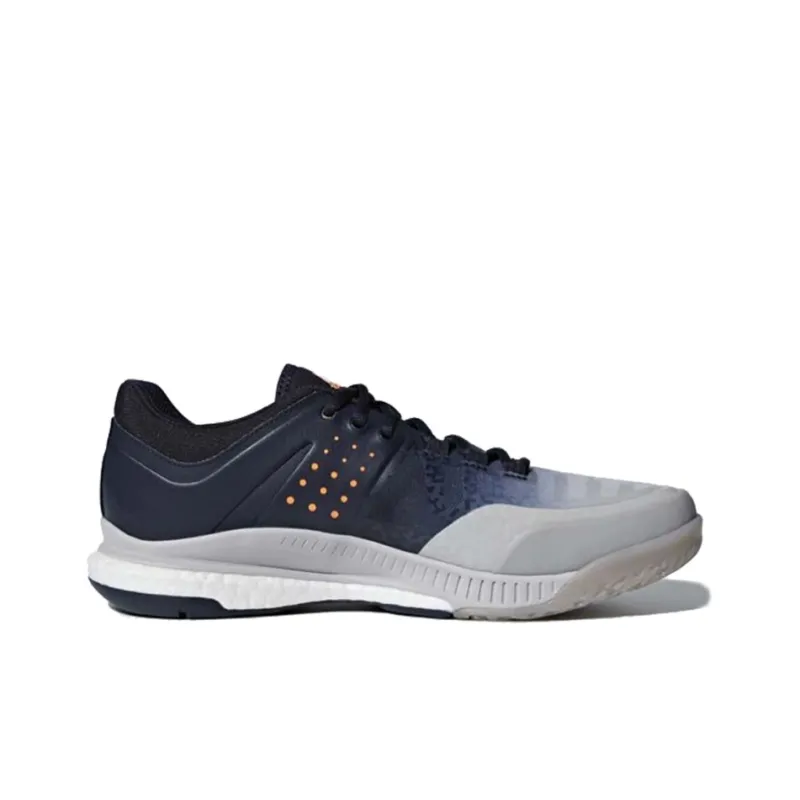 Adidas Crazyflight Volleyball Wear Resistant Slip Resistant Low Top Training Shoes Men's Dark Blue-1