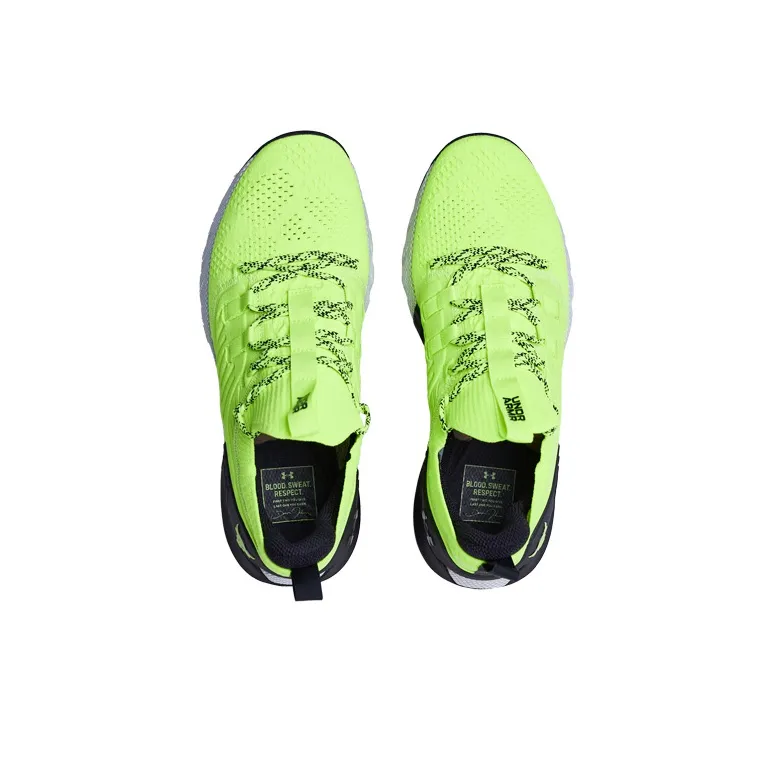 Under Armour Project Rock 3 High Vis Yellow Black-2