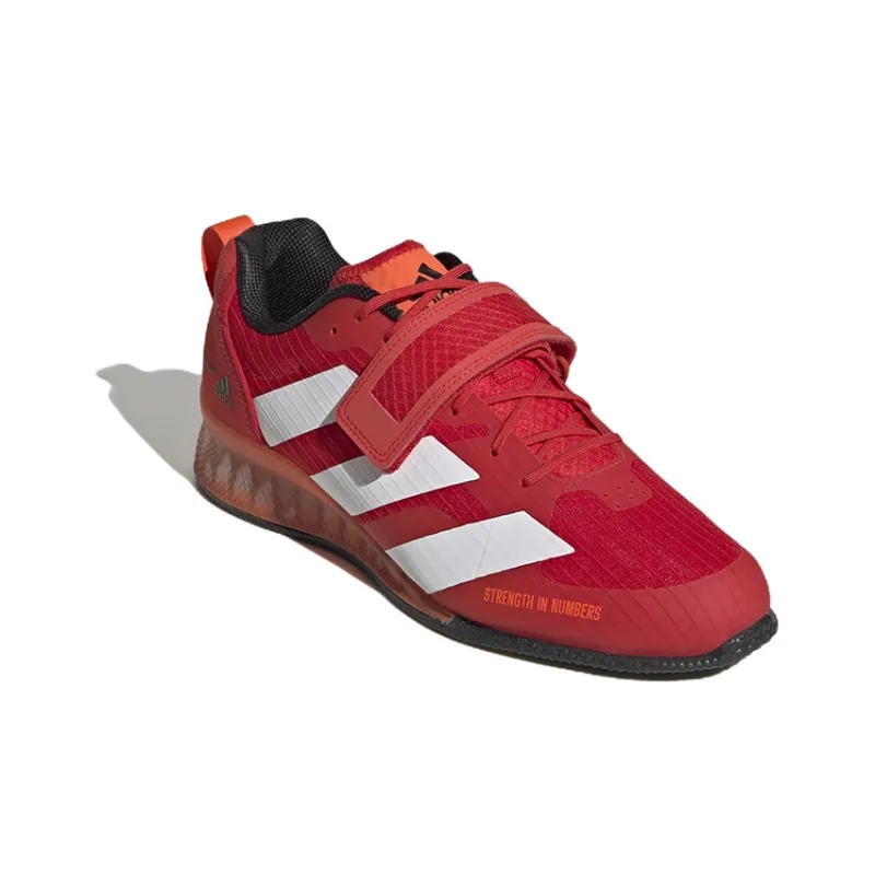Adipower Weightlifting Adidas 3 'Vivid Red White'-2