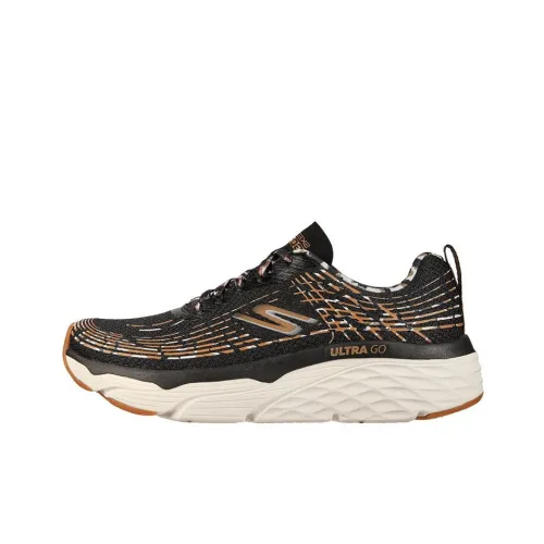 Skechers Max Cushioning Training Shoes Women's Low-Top Black/Brown