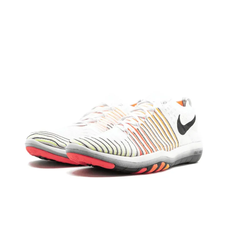 Nike Free Transform Training Shoes Women's Mid-Top White/Orange-1