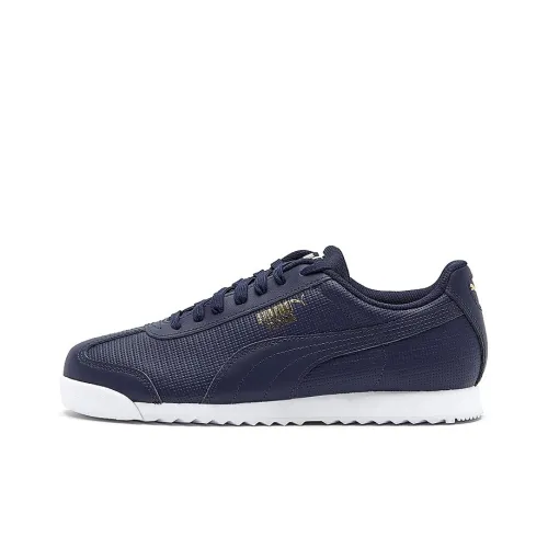 PUMA Roma Training Shoes Men Low-Top Marine Blue