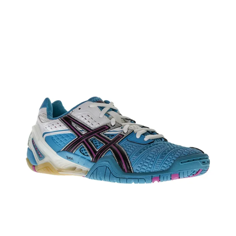 Asics Gel Blast 5 Indoorshoes Abrasion Resistant Low Top Training Shoes Women's Blue-2