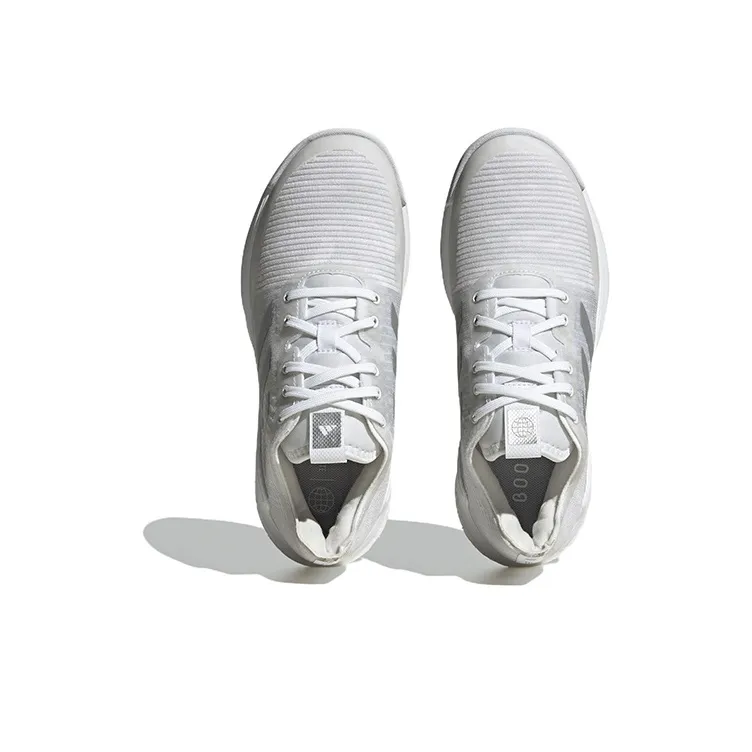 Adidas Women's Crazyflight 'White Silver Metallic' Women's-4