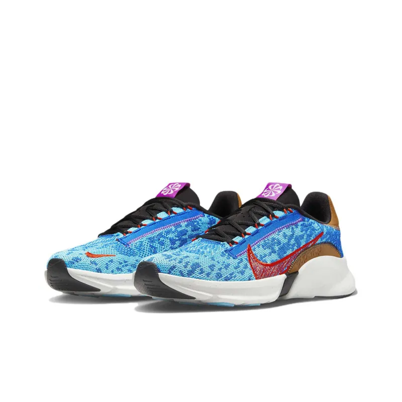Nike SuperRep Go 3 Next Nature Flyknit Game Royal Picante Red-2