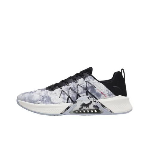 Anta Stable As A Mountain 2 Cushioning Anti Slip And Wear Resistant Low Top Training Shoes Men's White Black