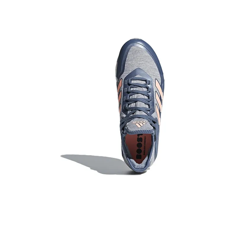 Adidas Fabela X Wear-Resistant Low-Top Training Shoes Women's Blue Pink-4