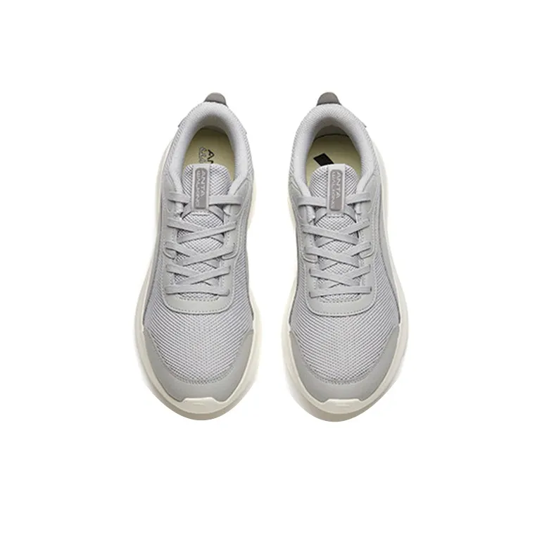 ANTA Training Shoes Men Low-Top Microchip Gray Color-3