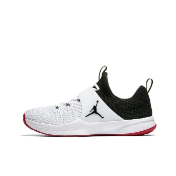 JORDAN Trainer 2 Flyknit White Black Red