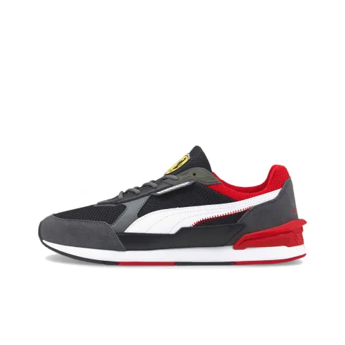 Puma Scuderia Ferrari X Low Racer 'Black Rosso Corsa'