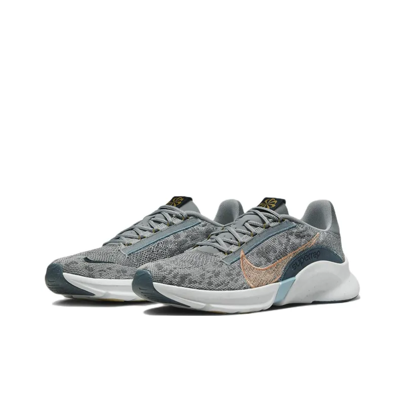 Nike SuperRep Go 3 Next Nature Flyknit 'Wolf Grey Arctic Orange'-2