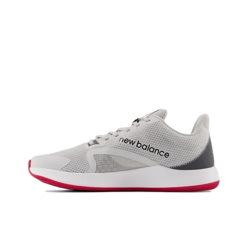 New Balance DynaSoft TRNR V2 DynaSoft TRNR V2 Cushioned Slip-Resistant Low-Top Training Shoes Gray Black Red
