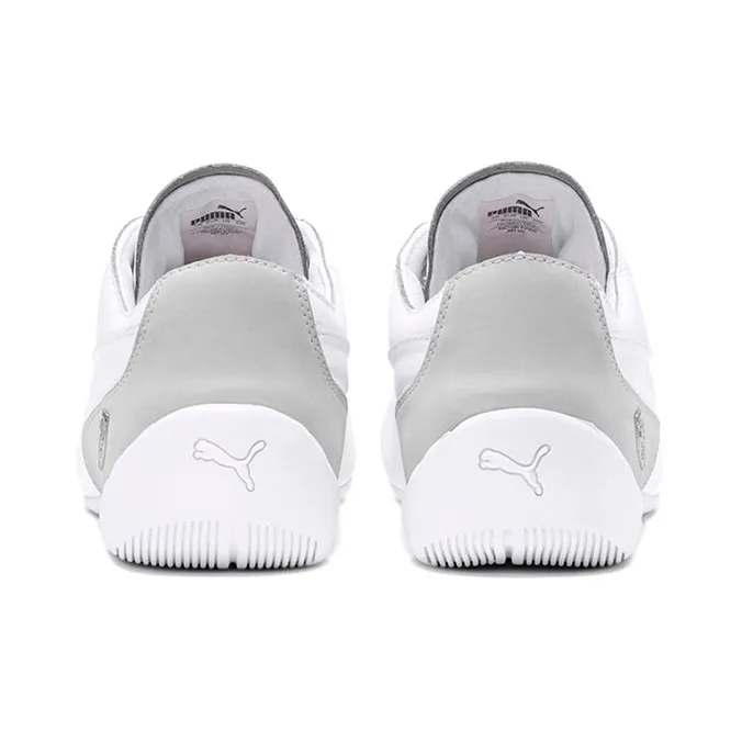 PUMA Ferrari Drift Cat 7 Lifestyle Low Top Running Shoes White/Grey-3