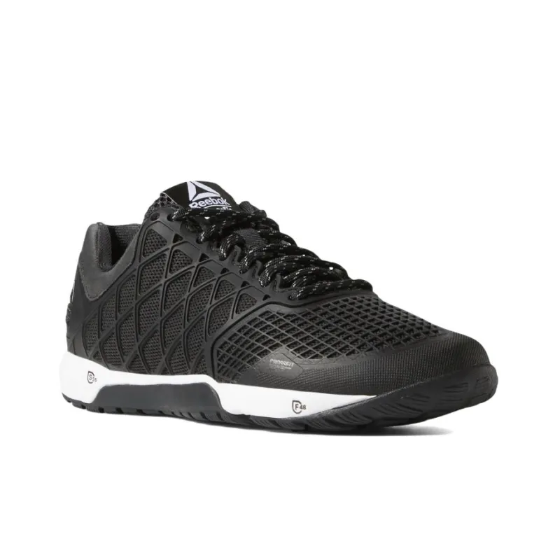 Reebok Cushioning Anti-Slip And Wear-Resistant Low-Top Training Shoes Women's Black White-2