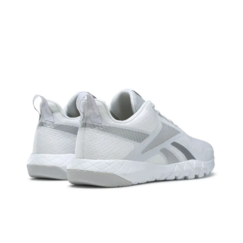 Reebok Women's Flexagon Force 3 Wide 'White Silver Metallic' Women's-3