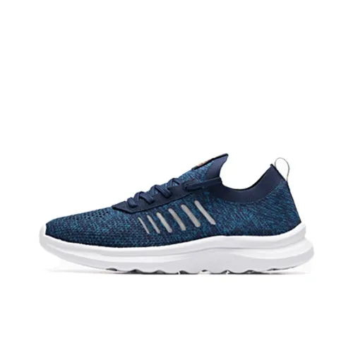 ANTA Training Shoes Men Low-Top Industrial Blue/Coastal Blue/ANTA White