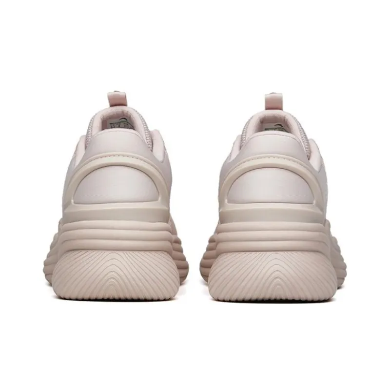 Anta Variety Training Collection Cushioning Anti Slip And Wear Resistant Low Top Training Shoes Women's Lotus Gray-3