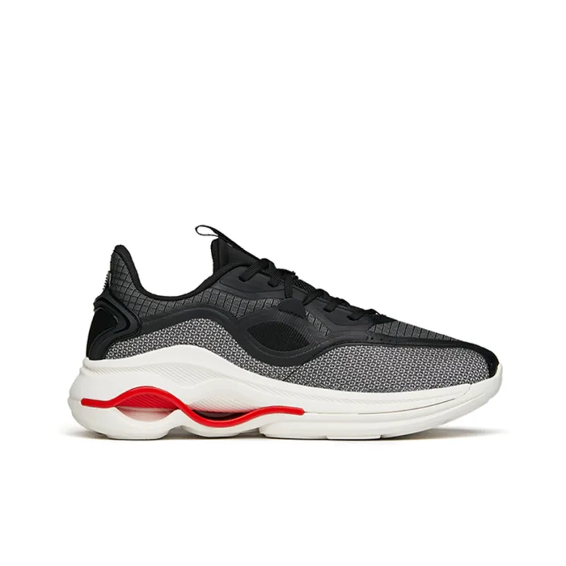 Anta Variety Training Collection Low Top Training Shoes Men's Black Red White-1