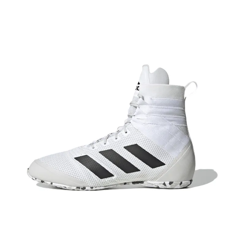 Adidas Speedex Boxing Cozy Wear resistant Shoe White-0