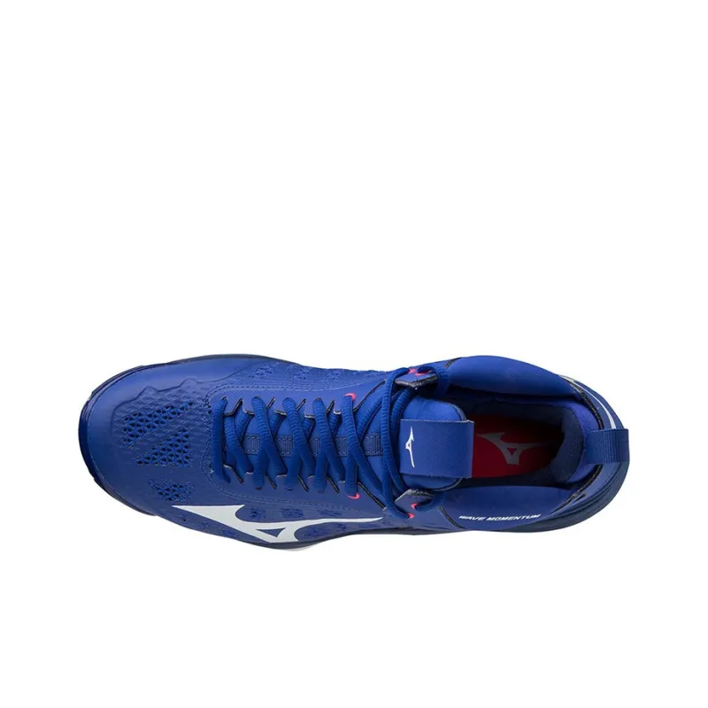 Mizuno Momentum Training Shoes Unisex Mid-Top Blue/White-1