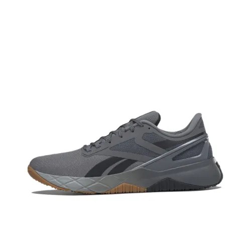 Reebok Nanofle Anti-NFL And Wear-Resistant Breathable Low-Top Training Shoes Men's Dark Gray
