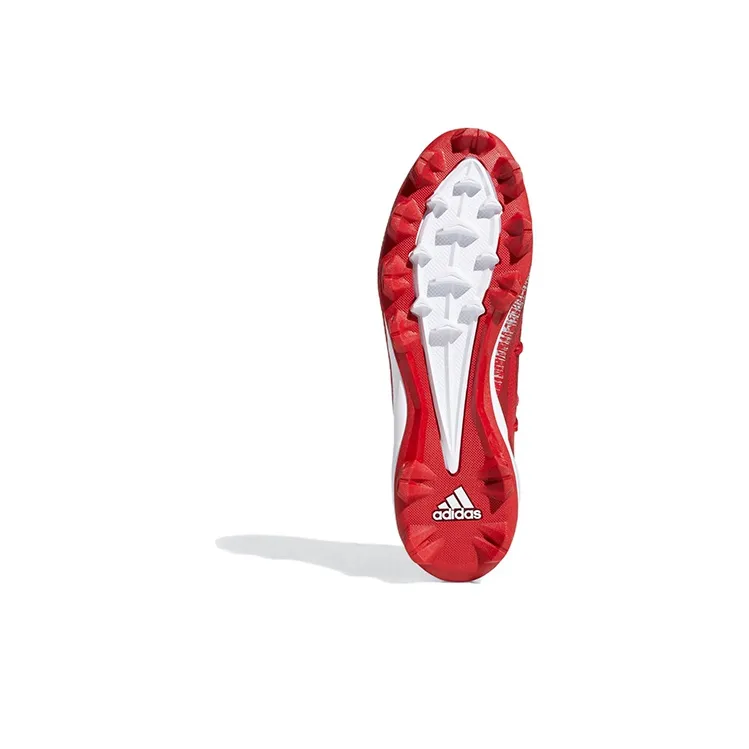 Adidas Adizero Afterburner 8 Cleats 'University Red'-4