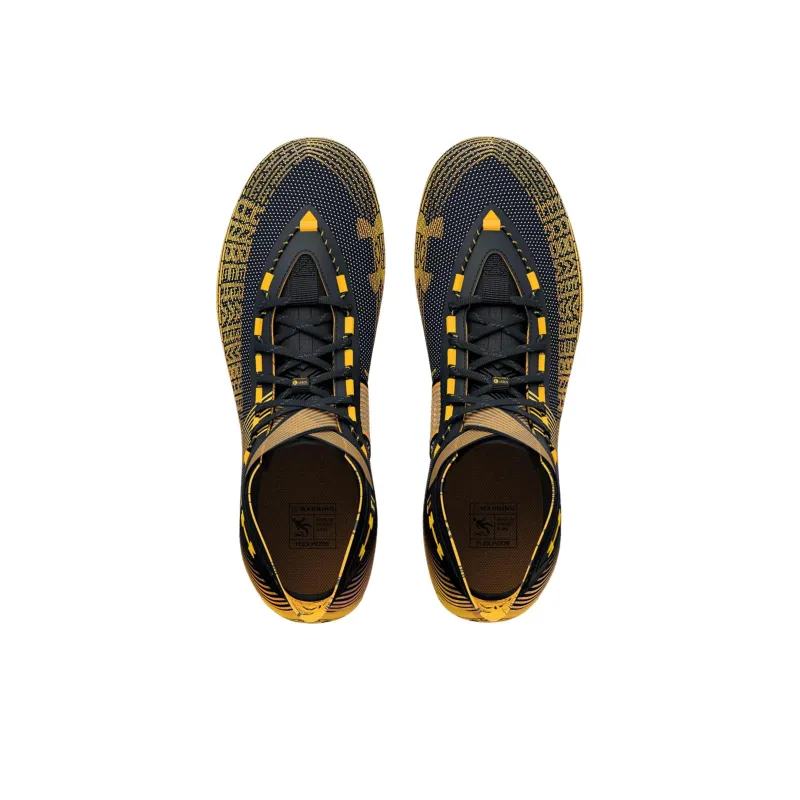 Under Armour Training Shoes Men High-Top Black/Gold-3
