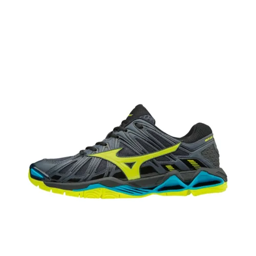 Mizuno Wave Tornado Training Shoes Men Low-Top Black/Yellow