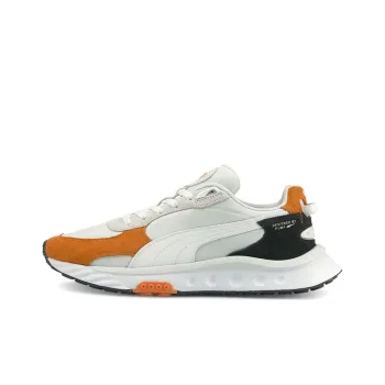 PUMA Wild Rider Rollin 'White Vibrant Orange'