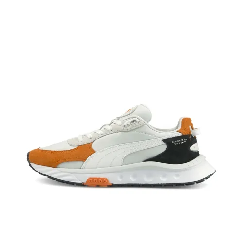 PUMA Wild Rider Rollin 'White Vibrant Orange'