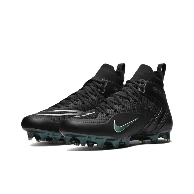 Nike Alpha Huarache 8 Elite 'Black Metallic Silver'-2