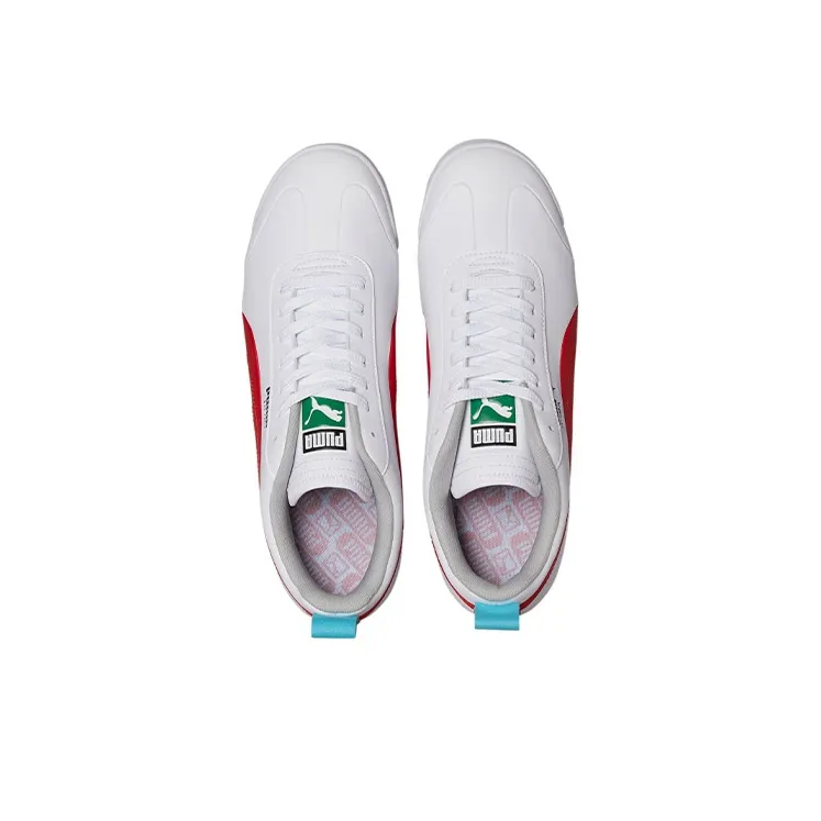 PUMA Roma Training Shoes Men Low-Top White/Red/Blue-2