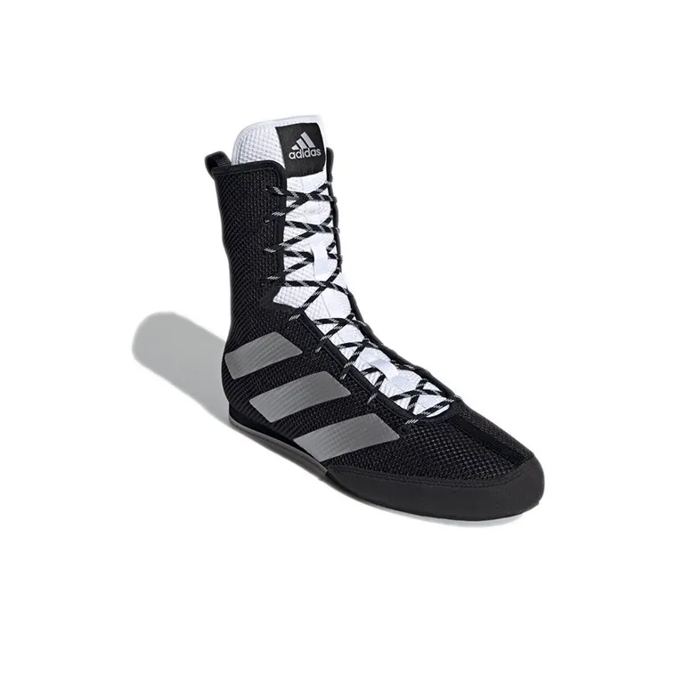 Adidas Box Hog 3 Black Silver Metallic-2